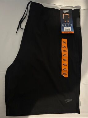 Speedo Black Tech Volley Swim Shorts